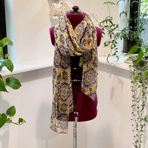 J CREW colorful scarf